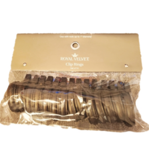 🍋 NIB ROYAL VELVET CLIP RINGS